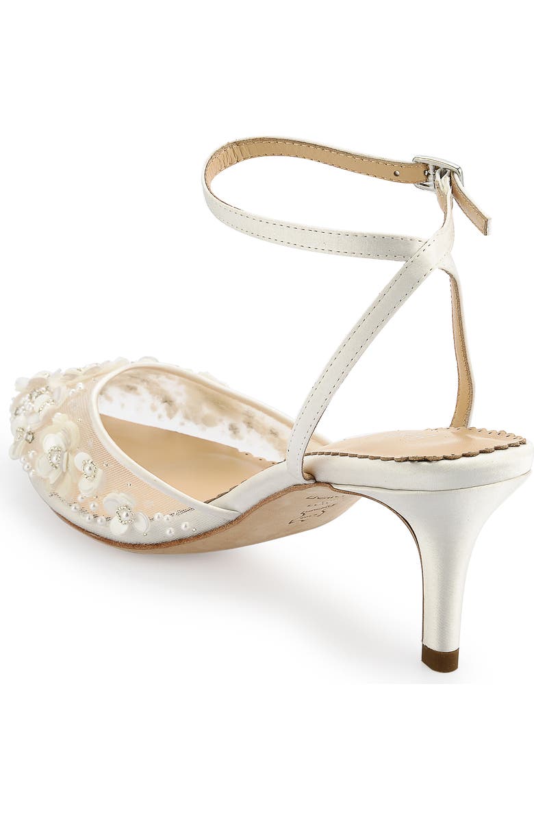 Bella Belle Rosa Pump, Alternate, color, Ivory Silk