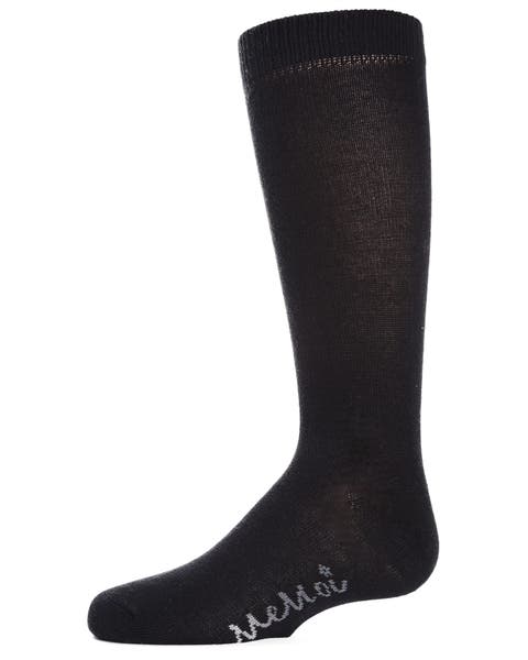 Ribbed Classic Solid-Color Knee High Sock (Toddler, Little Kid & Big Kid)