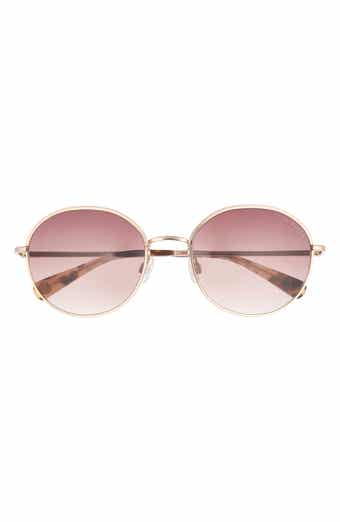 Ted Baker 56mm Gradient Round Sunglasses