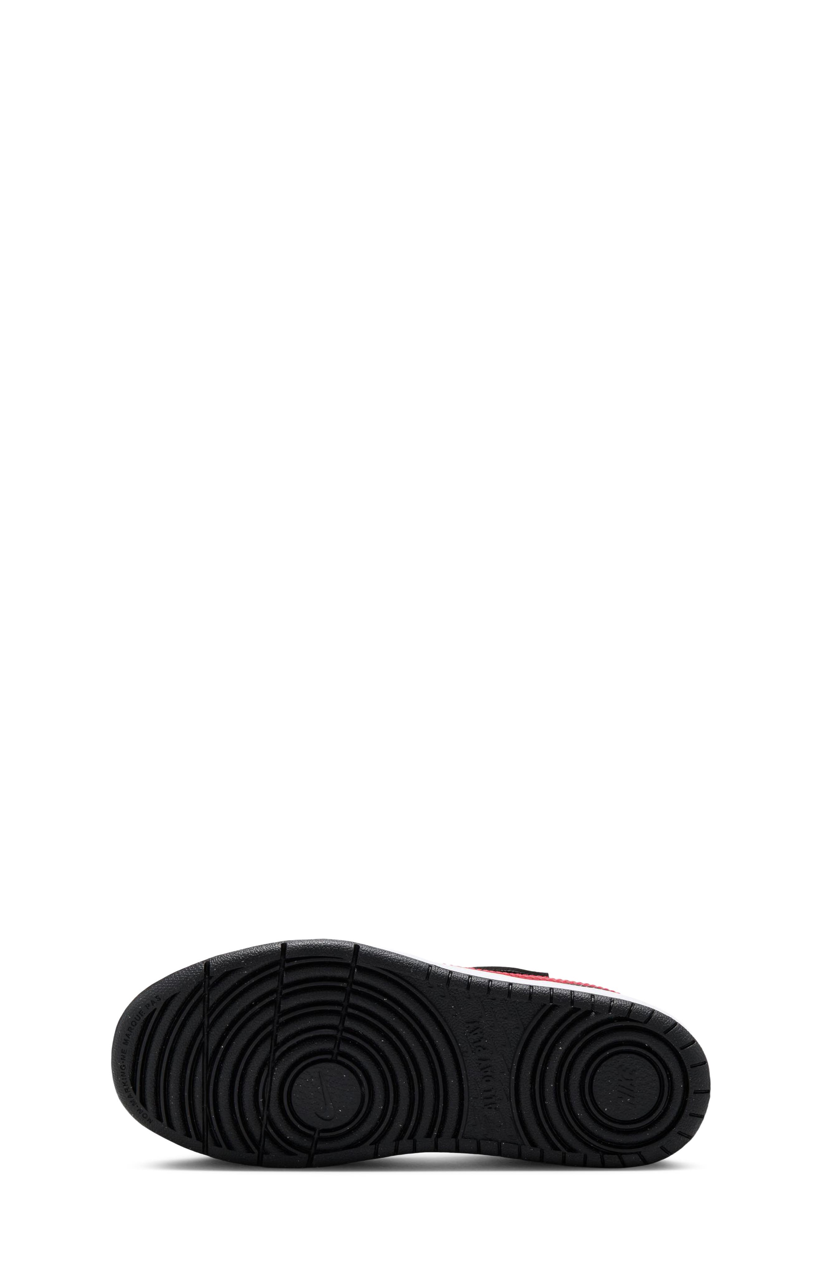 Kids' Court Borough Low Sneaker, Alternate, color, BLACK/ RED/ ANTHRACITE/ WHITE