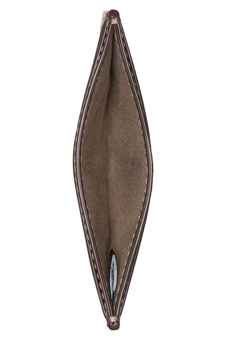 Classic Smooth Leather Card Case, Alternate, color, DRIFTWOOD
