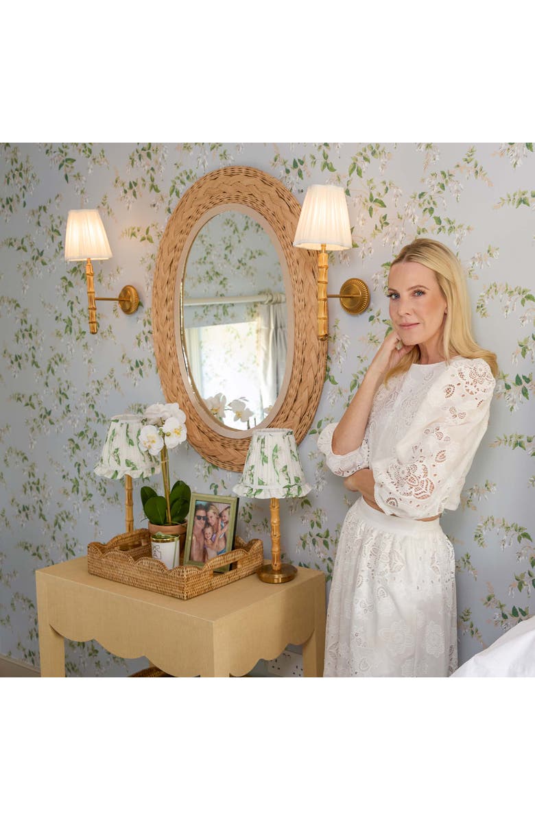 Mrs. Alice Wooden Rechargeable Wall Light, Alternate, color, Neutral