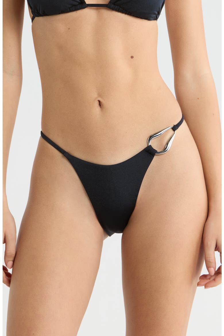 Octavia Swim Bottoms, Main, color, BLACK