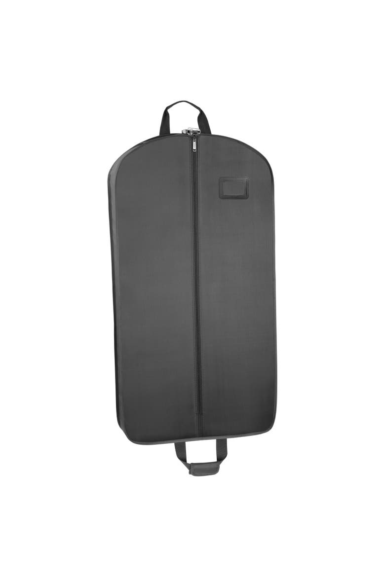 Premium Travel Garment Bag with Pockets, Alternate, color, Black