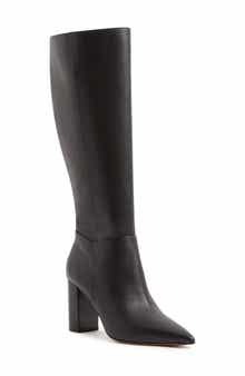 Bianca Pointed Toe Knee High Boot