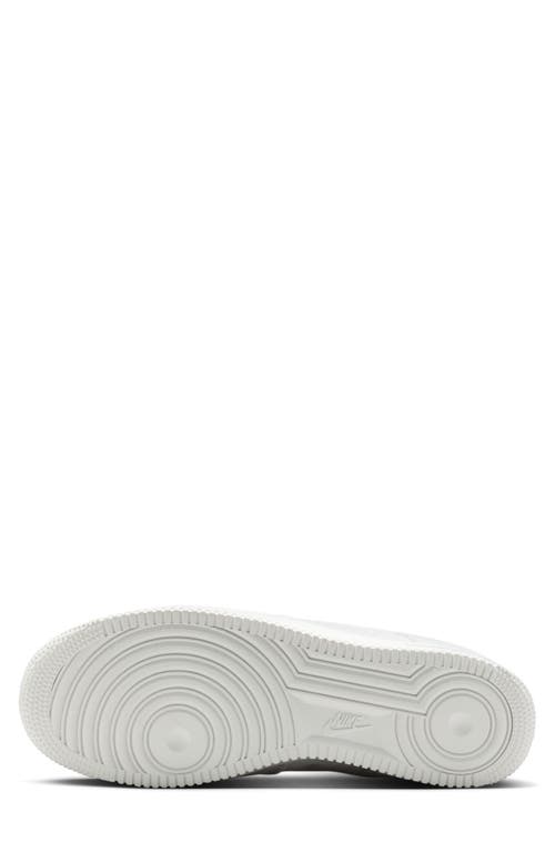 Nike Air Force 1 Low Canvas Basketball Sneaker In White