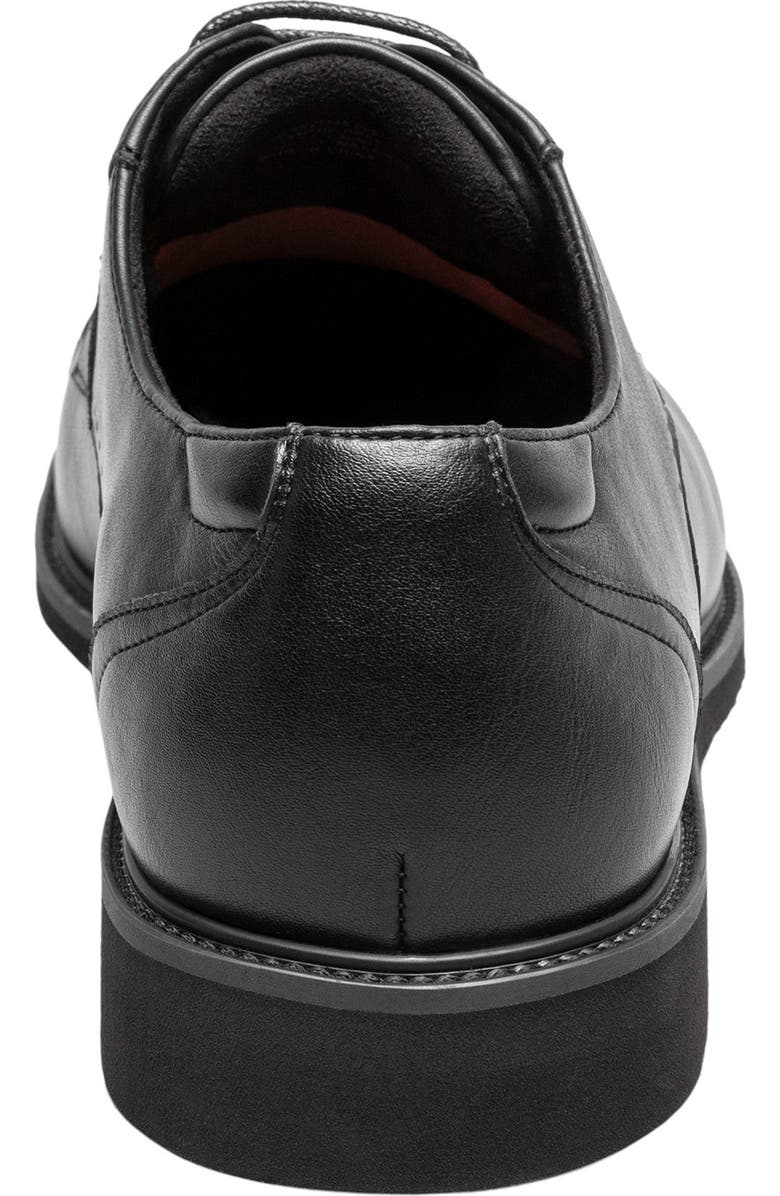 Stacy Adams Vinson Plaid Toe Derby, Alternate, color, Black Multi