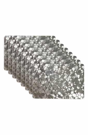 Mirrored Set of 8 Placemats
