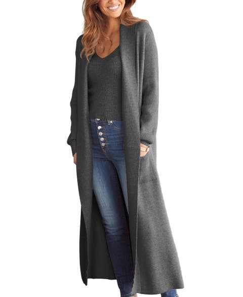 Women's Long Knit Cardigan