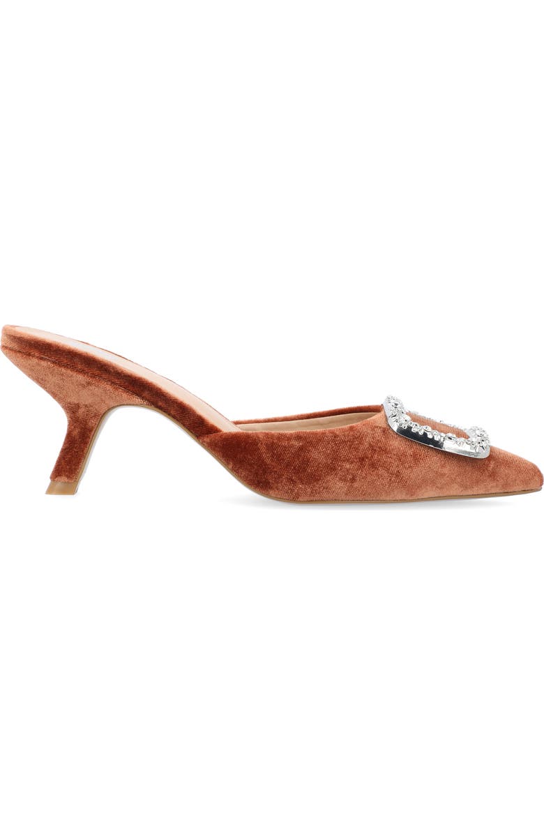 Journee Collection Rishie Pump, Alternate, color, Brown