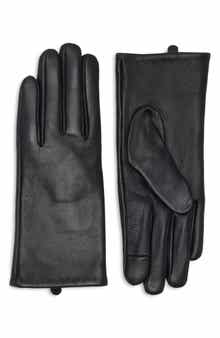 Cashmere Lined Leather Gloves