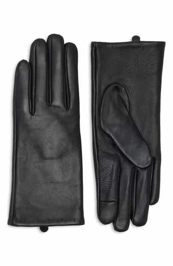 Cashmere Lined Leather Gloves