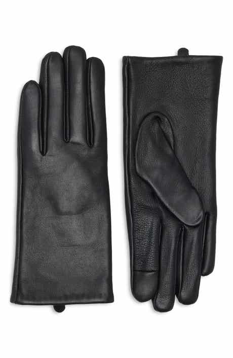 Cashmere Lined Leather Gloves