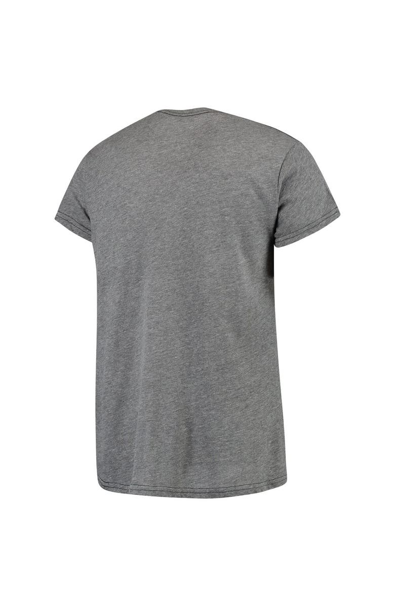 Retro Brand Men's Original Retro Brand Heathered Gray Tennessee Volunteers Vintage Musketeer Tri-Blend T-Shirt, Alternate, color, 