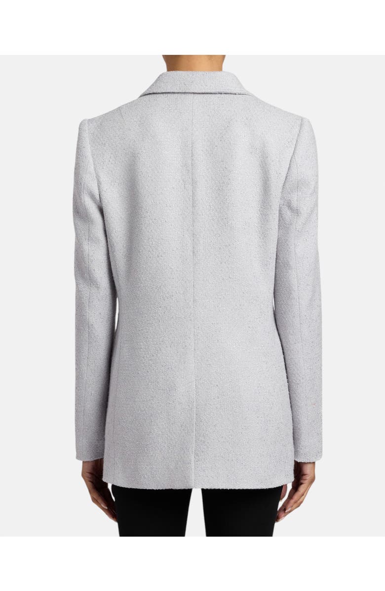 Santorelli Juno Double Button Boucle Jacket, Alternate, color, Ash