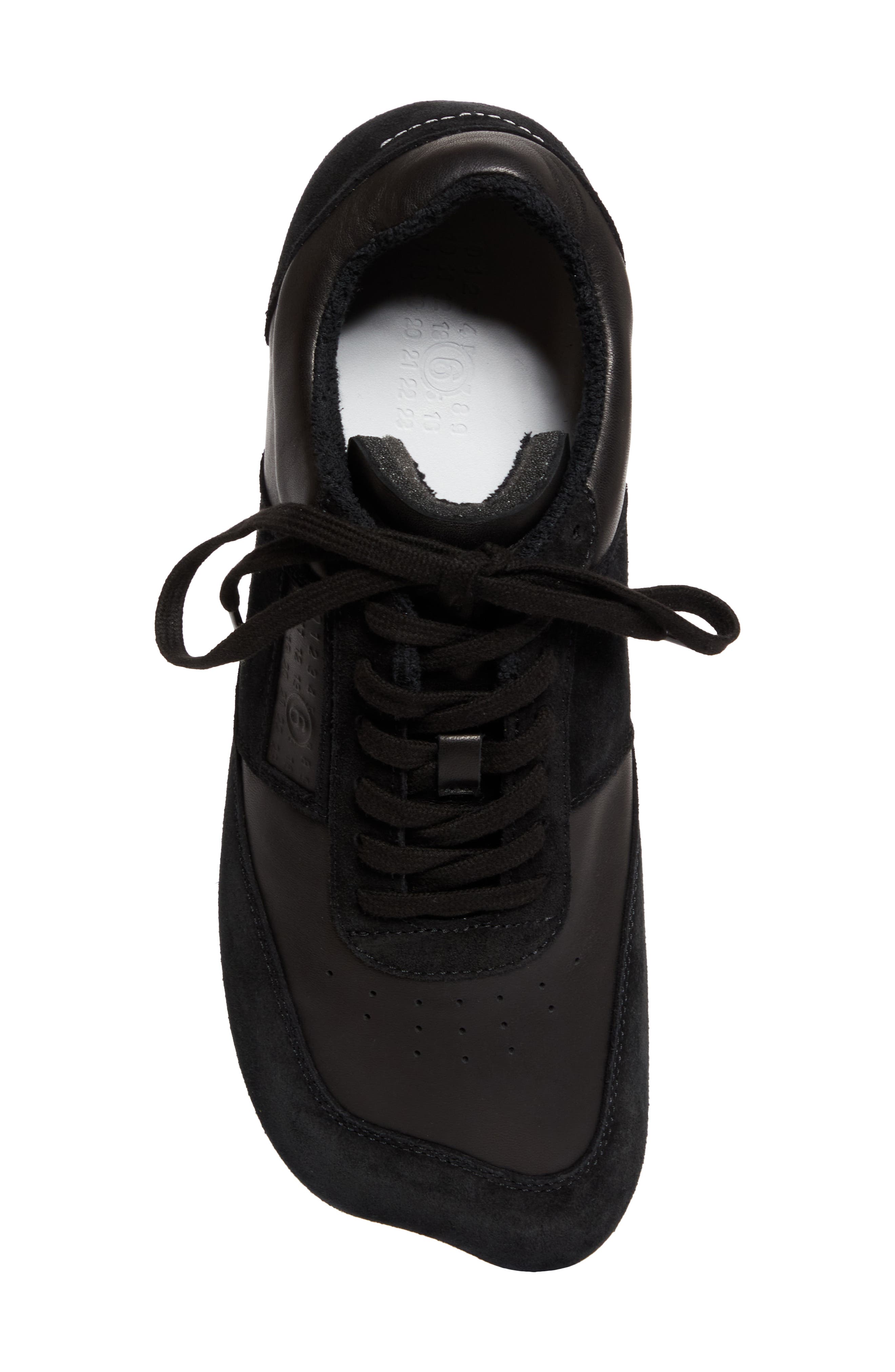 MM6 Maison Margiela Low Top Sneaker, Alternate, color, Black