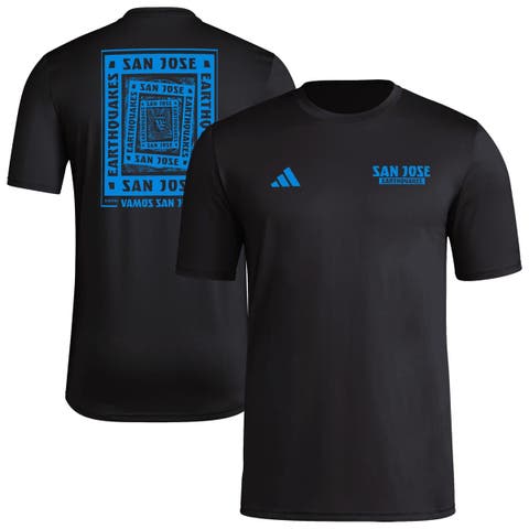 Men's adidas Black San Jose Earthquakes Local Wrap T-Shirt