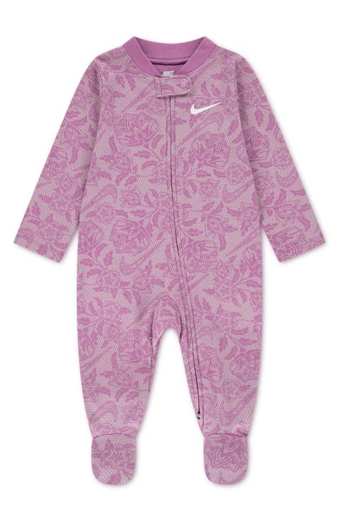 Lace It Up Footed Coverall