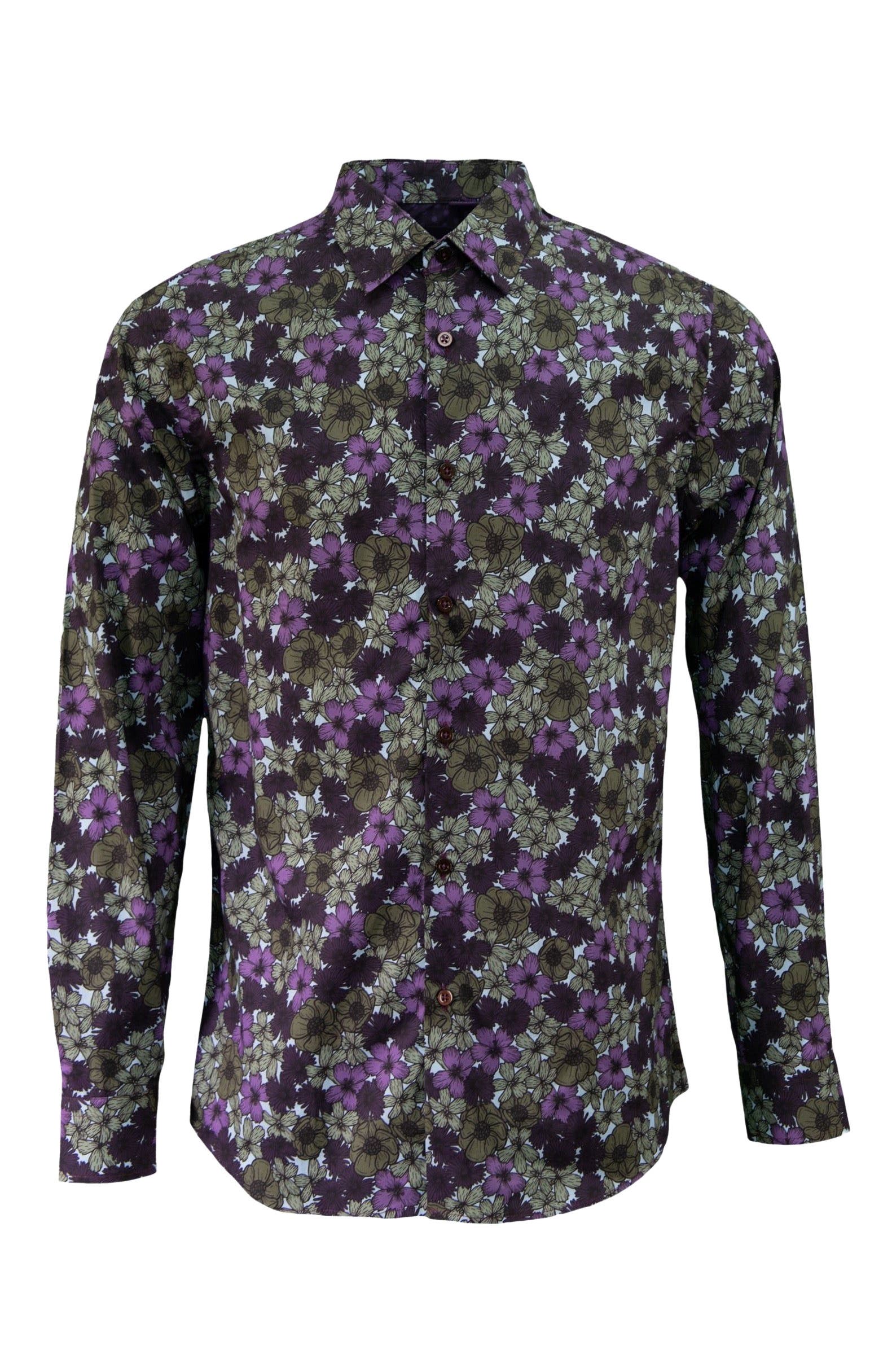 Dense Floral Olive