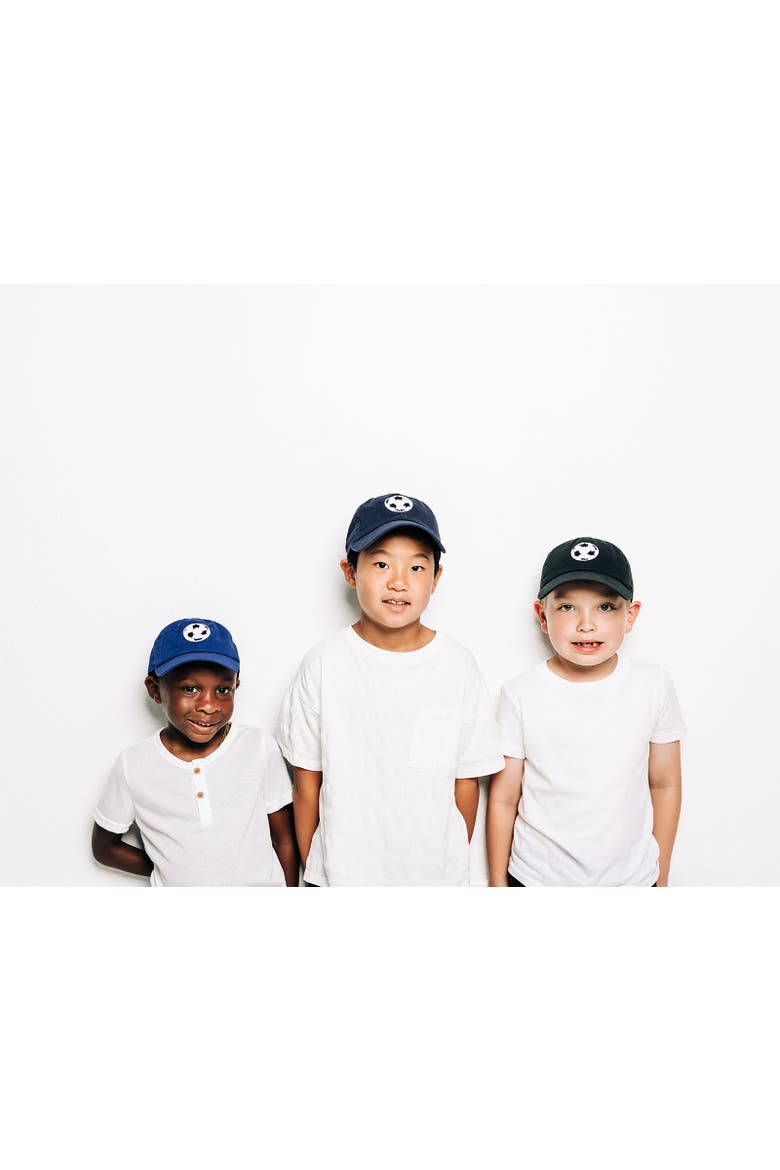 Terry Soccer Hat - Kids, Alternate, color, Black
