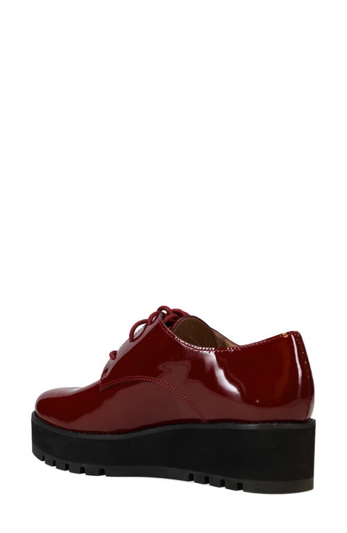 Eileen Fisher Eddy Derby In Burgundy