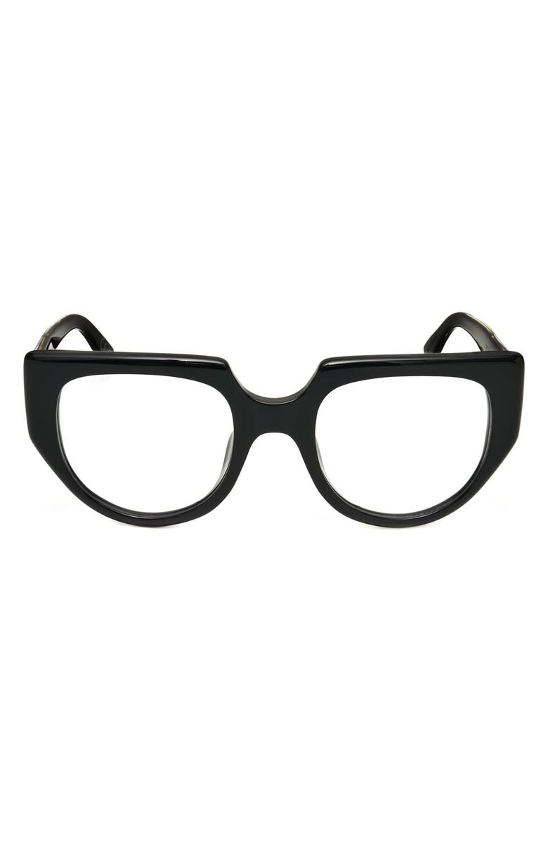 Marni Cat Eye Reading Glasses, Main, color, Black