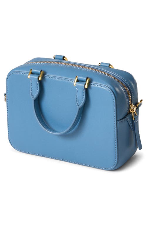 Veronica Beard Boxy Top Handle Leather Bag