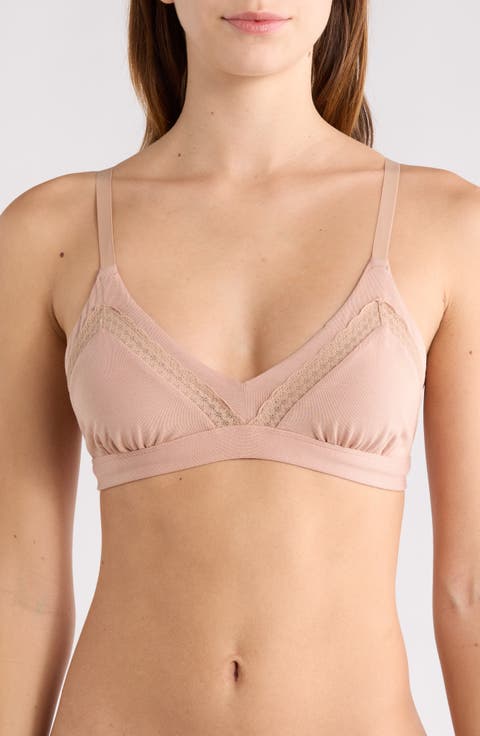 FeelFree Lace Trim Triangle Bralette