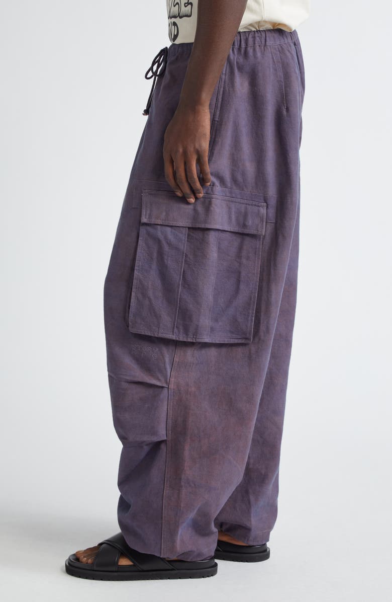 Story mfg. Peace Organic Cotton Slub Cargo Pants, Alternate, color,