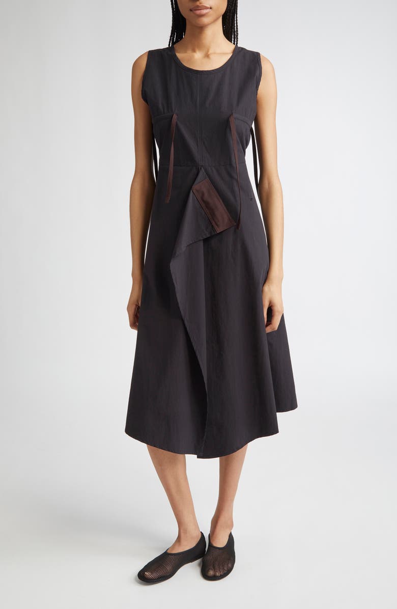 KÚR Stripe Cotton Skirt, Main, color, 