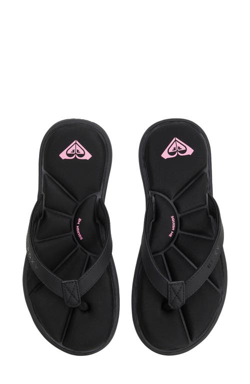 Roxy Rays Flip Flop In Black
