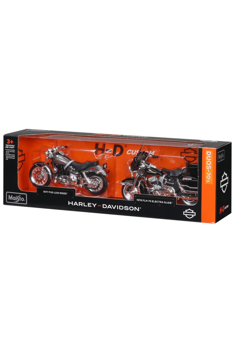 Duos 70s Motorcycle Set Collectible Toy, Alternate, color, Multicolored