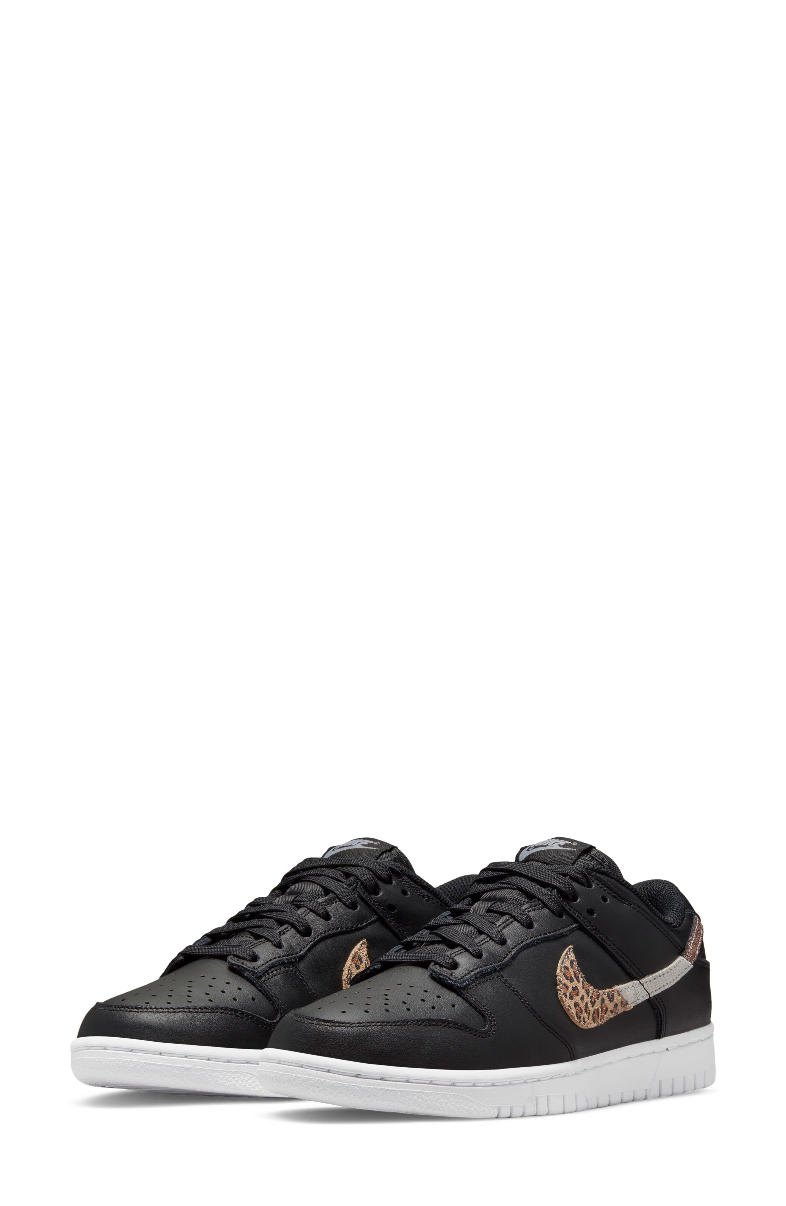 Dunk Low Basketball Sneaker, Main, color, BLACK/ MULTI/ COLOR/ BLACK