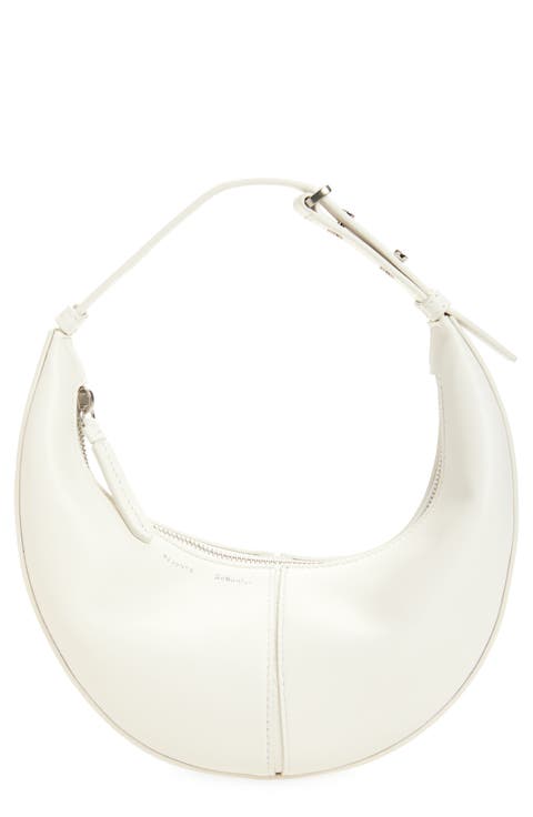 Mini Slide Leather Top Handle Bag