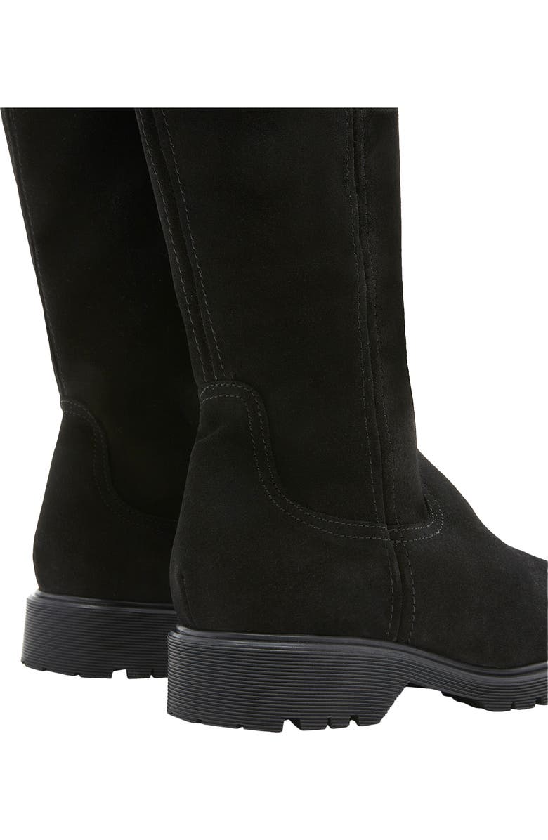 La Canadienne Harry Waterproof Knee High Boot, Alternate, color, Black Suede