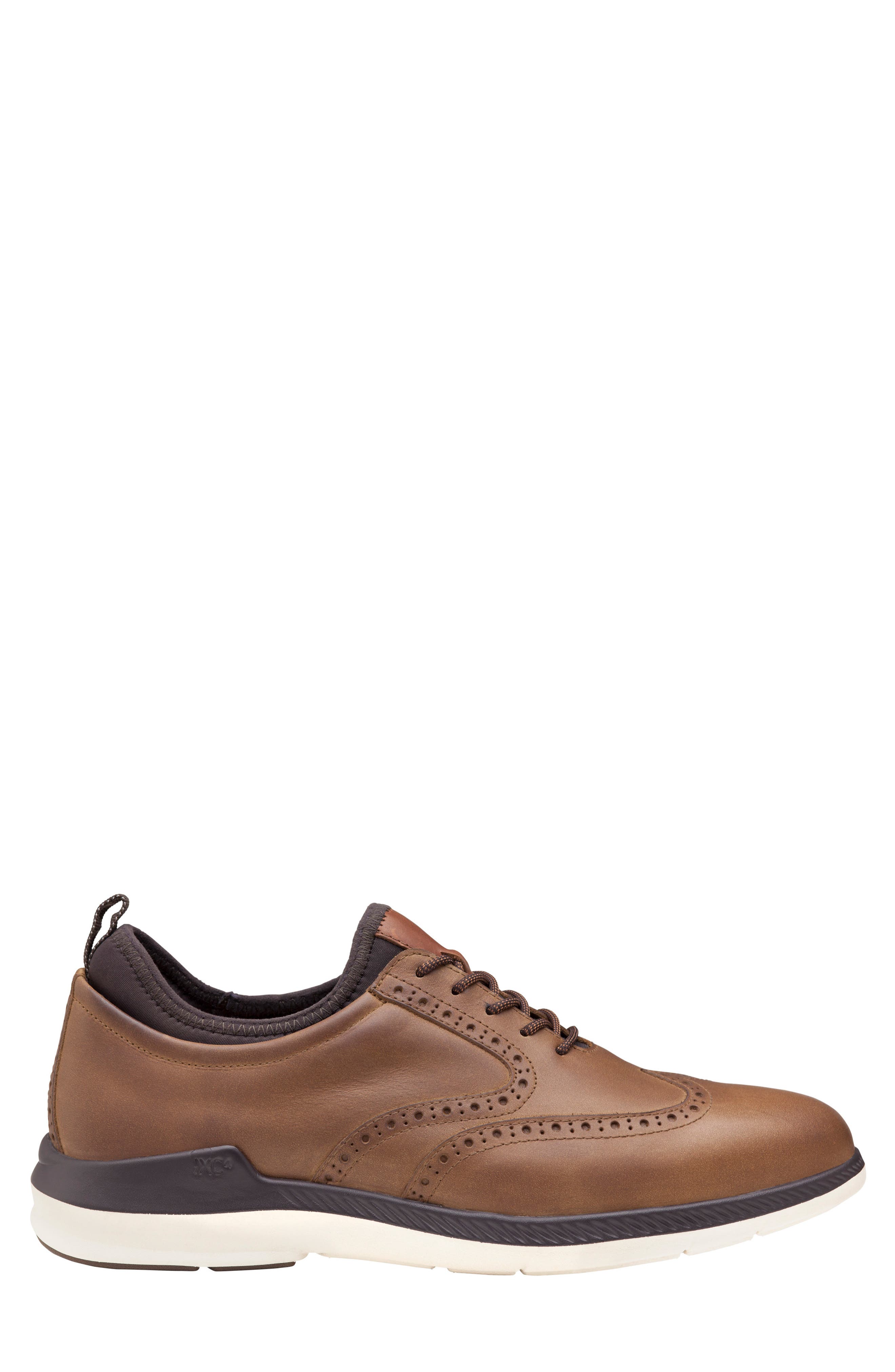 XC4 Lancer Wingtip Leather Oxford, Alternate, color, TAN