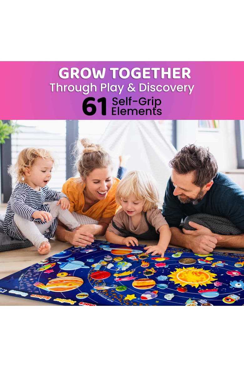 Kids Felt Board Learning Set, Alternate, color, Space
