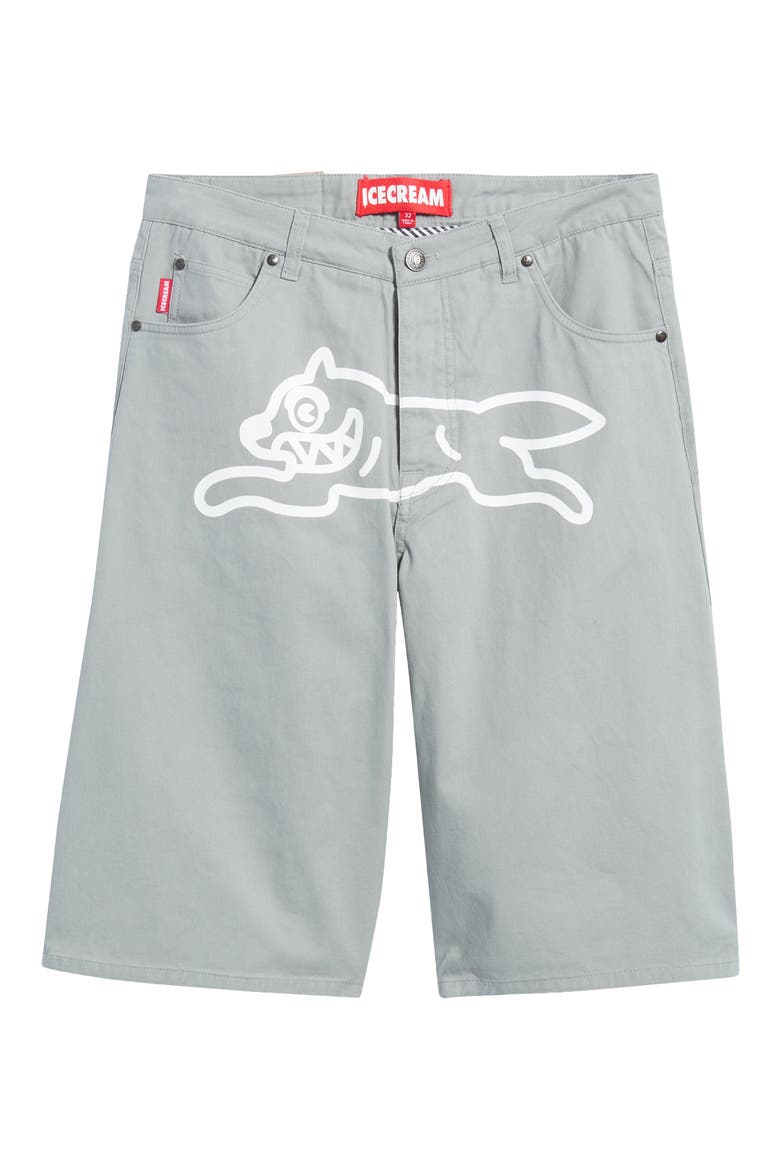 Baja 5-Pocket Cotton Twill Shorts, Alternate, color, NEUTRAL GRAY