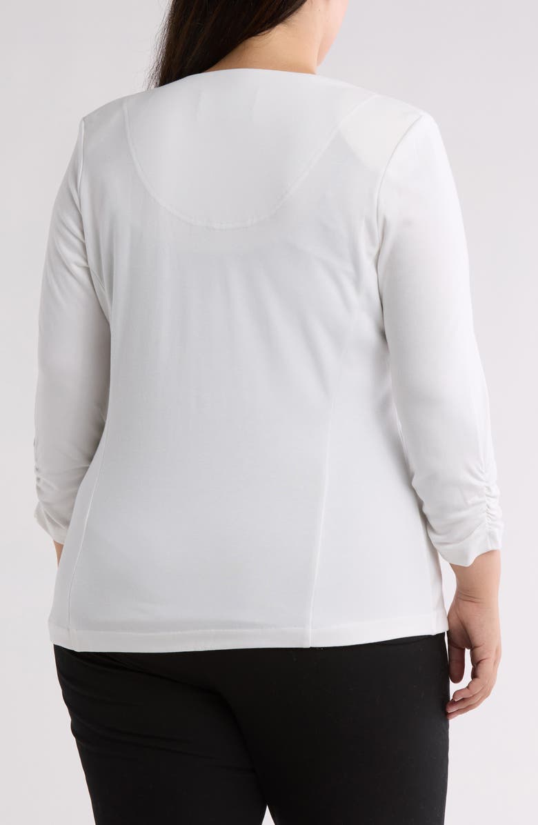 Tart 'Olga' Knit Jacket, Alternate, color, White