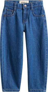 Mini Boden Kids' Barrel Leg Jeans