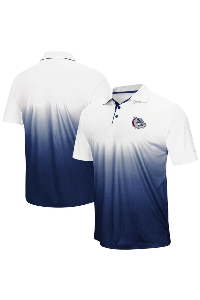 Men's Colosseum Navy Gonzaga Bulldogs Magic Team Logo Polo, Main, color, Navy