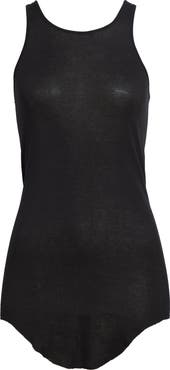 Rick Owens Basic Rib Cotton Tank