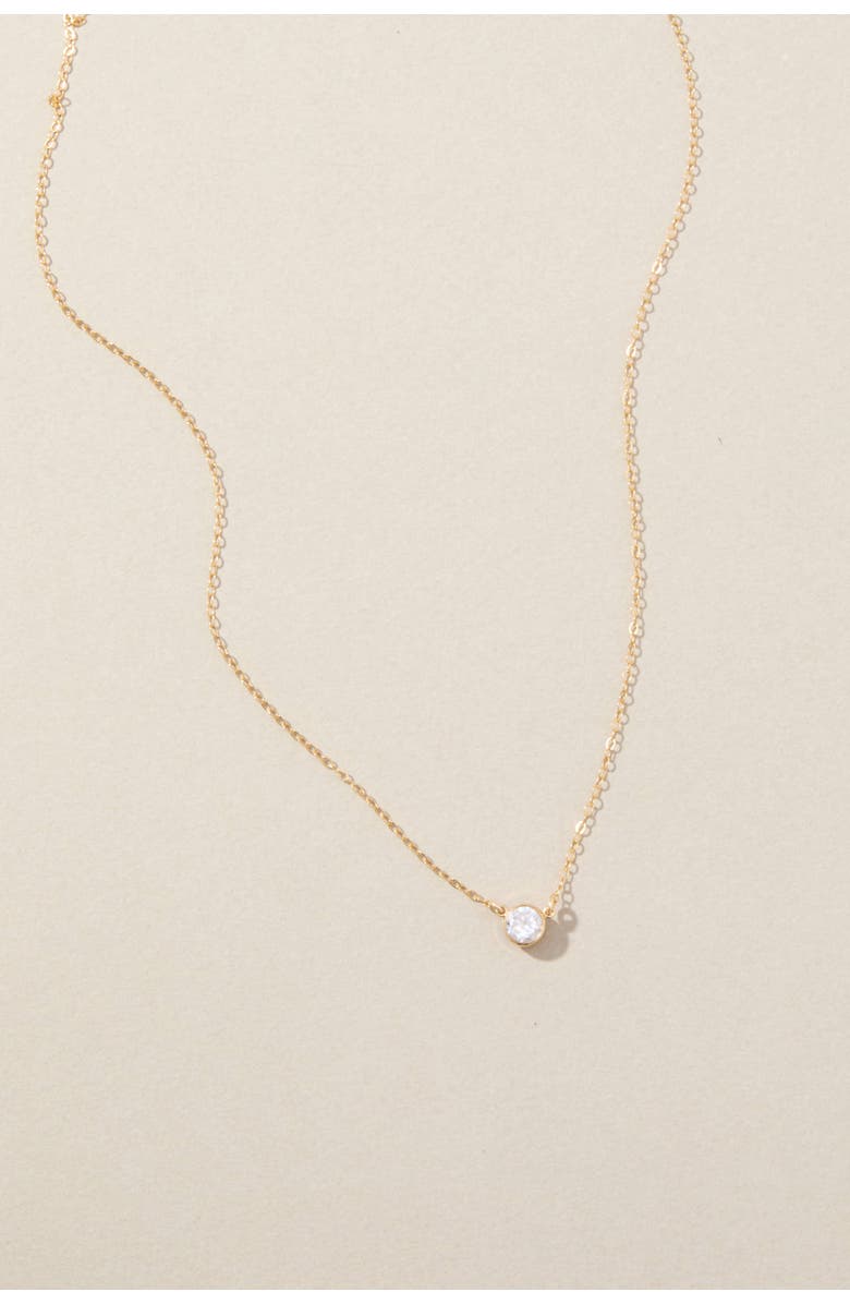 Set & Stones Blake Necklace, Alternate, color, Gold