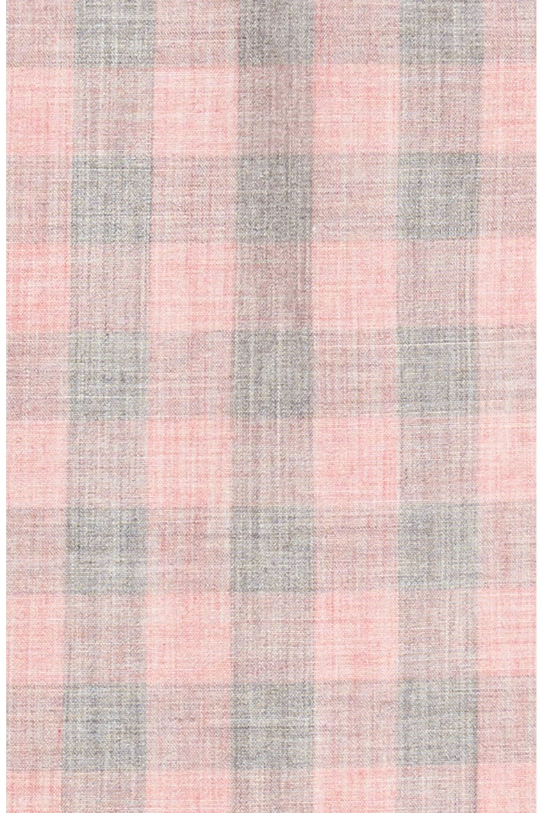 Summerweight Slim Fit Gingham Shirt, Alternate, color, PINE GINGHAM - HEATHER ROSE