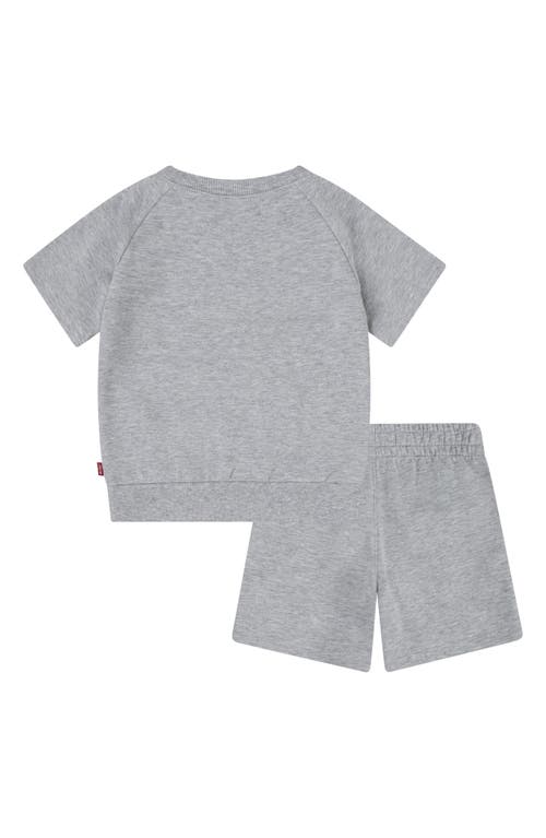 LEVI'S® LEVI'S® KIDS' COASTAL PREP SHORT SLEEVE SWEATSHIRT & SHORTS SET