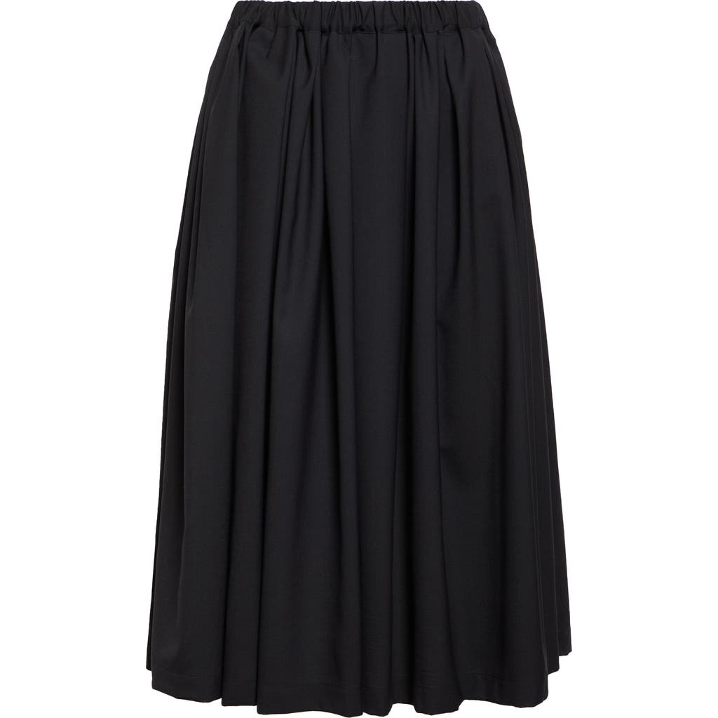 TAO COMME DES GARÇONS TAO COMME DES GARÇONS TROPICAL WEIGHT WOOL BLEND SKIRT