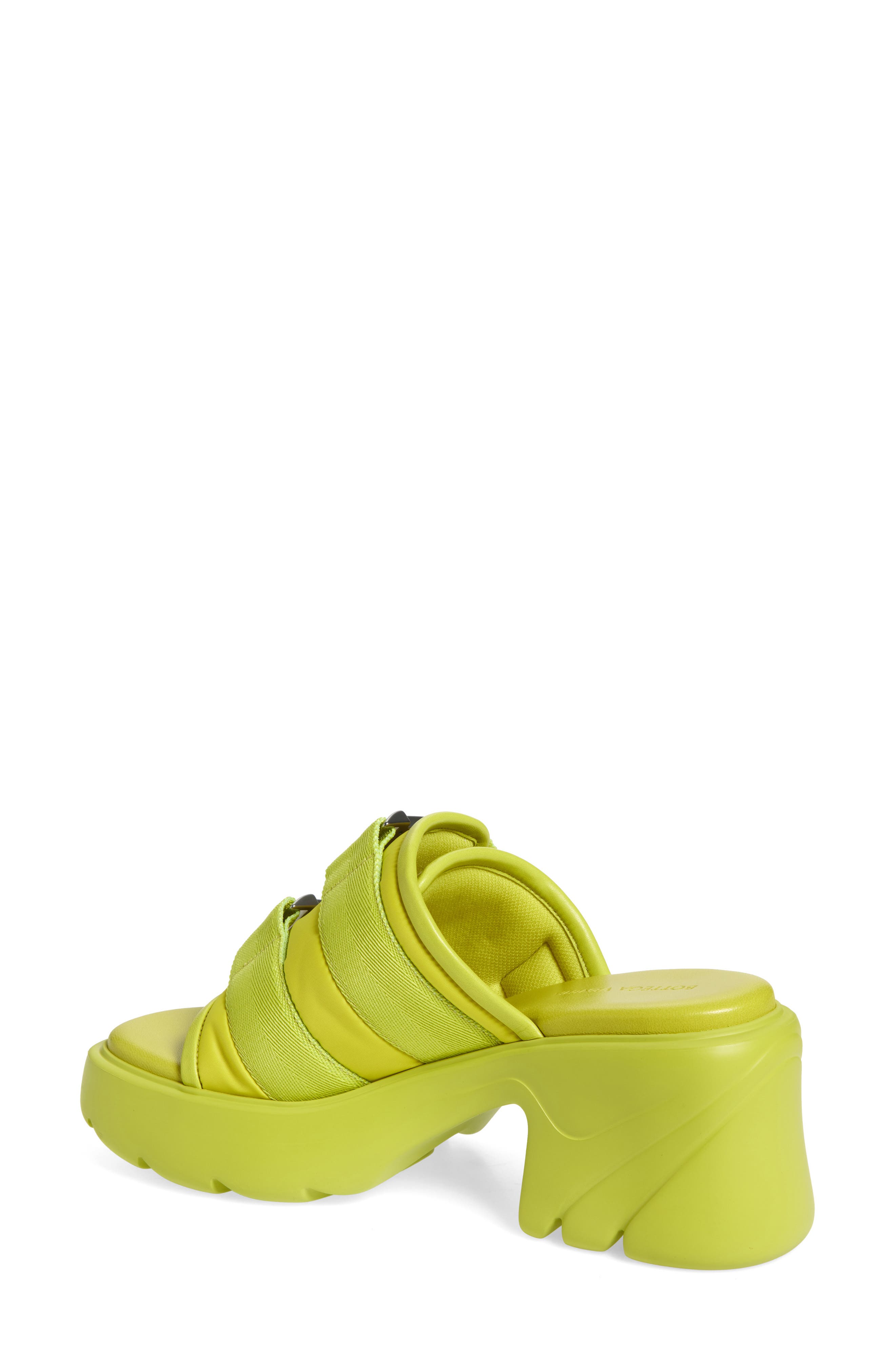 Bottega Veneta Flash Double Buckle Platform Slide Sandal, Alternate, color, 