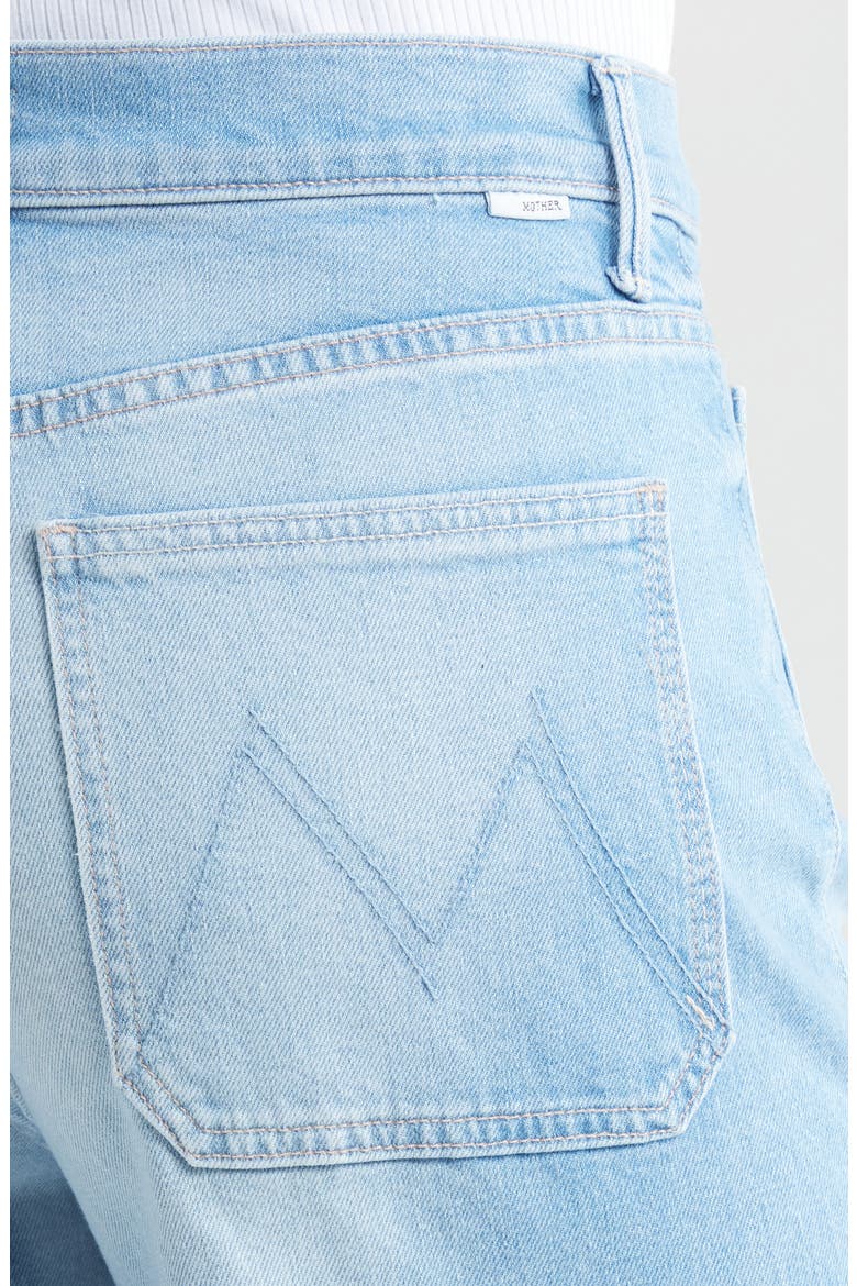 The Patch Pocket Undercover Sneak High Waist Wide Leg Jeans, Alternate, color, FRIENDLY REMINDER