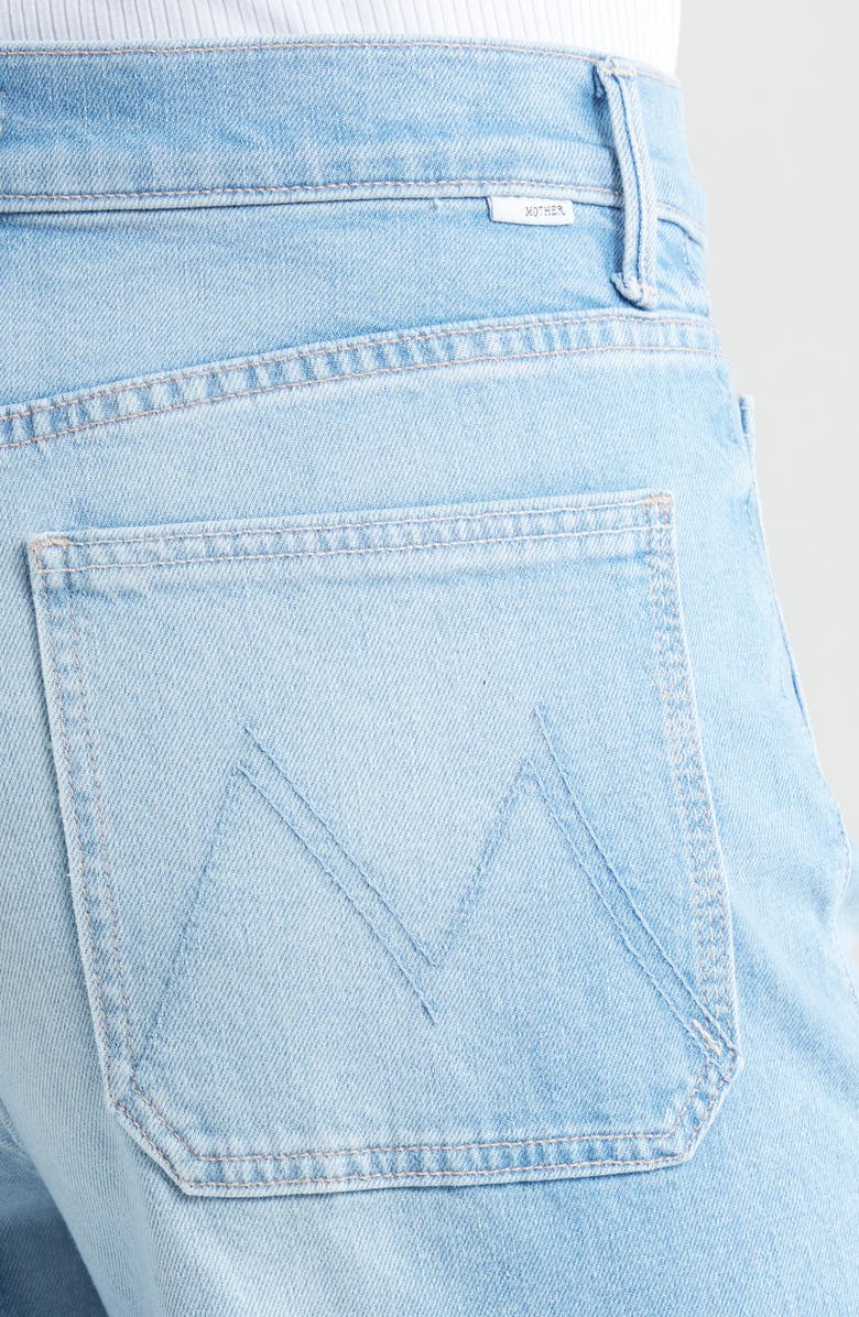 The Patch Pocket Undercover Sneak High Waist Wide Leg Jeans