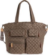 MZ Wallace Large Metro Quilted Nylon Travel Tote